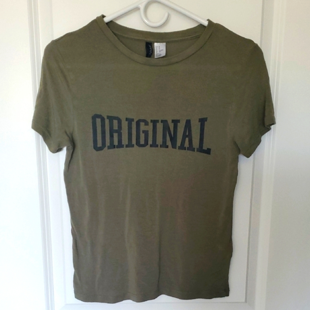 Original Olive Green Women's Top